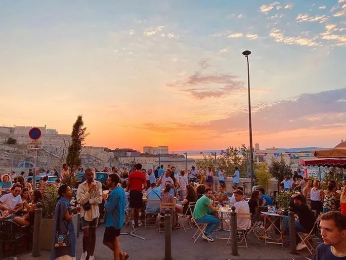 Terrasse de Café de l'Abbaye